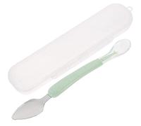 SWOOMEY Fruit Scraper Spoon Alimentaire Avec Boîte De Rangement Cuillère à Fruits Pour Purée De Facile à Transporter Utiliser