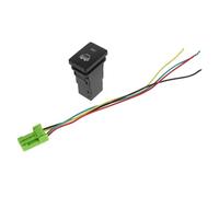 SWOOMEY Interrupteur à Bouton-poussoir Blanc On-off Pour Véhicule, Kit Interrupteur D'éclairage Robuste, Adapté Pour Modèle De Voiture, Commande Éclairage Camping-car, Utilisation Automobile