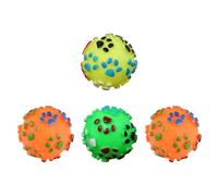 SWOOMEY Jouet pour Chien Sonore Résistant à Morsure Lot de 4 en Vinyle | Jeu Autonome et Usage Quotidien Couleur Aléatoire Stimule L’instinct de Chasse , Favorise L’intelligence , pour Chien