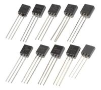 SWOOMEY Kit D'assortiment de 200 Transistors Boîtier Plastique, Tubes Semi-conducteurs Germanium pour Amplificateur pour Réparation Électrique et Projets DIY