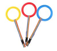 SWOOMEY Laisse pour Garçon et Filles 3 Cordes de Marche Sécurisées Poignées Renforcées, Adaptée aux Groupes D'garçon et Filles en Crèche et Activités de Plein Air Couleur Aléatoire