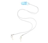 SWOOMEY Lanière Anti-perte pour Appareil Auditif Bleu en Nylon et Abs, Compatible, Confortable, pour Seniors et Garçon et Filles Lors de Voyages ou Exercices