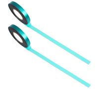 SWOOMEY Liens pour Plantes Élastiques Verts en PVC Réutilisables pour Greffage et Fixation de Branches, 2 Rouleaux Coupables la Longueur Désirée pour Jardin Intérieur