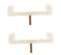 SWOOMEY Lot De 2 Pieds De Repose-épaule Antidérapants Pour Violon, Supports Détachables Universels Compatibles 1/4-1/8, Accessoires Pratiques Pour Jeu Confortable Et Remplacement Facile