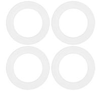 SWOOMEY Lot de 4 Joints de Rechange en Silicone pour Bouteilles d'eau - Joints d'étanchéité pour Bouchons de Bouteilles et gourdes - Petit torique en Silicone 3 cm de diamètre extérieur x