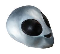 SWOOMEY Masque pour Garçon et Filles Accessoire Effrayant Déguisement Extraterrestre en Latex pour Halloween pour Performance Scénique et Activités en Extérieur