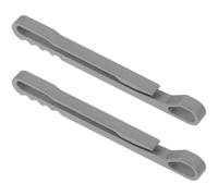SWOOMEY Mousqueton Lot de 2 en Alliage Léger et Antirouille Porte-clés Clips à Ressort Boucle à Anneau Pratique et Résistante pour Activités Outdoor