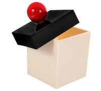 SWOOMEY Organisateur Acrylique pour Cotons-tiges avec Couvercle Boîte De Rangement Élégante pour Salle De Bain Chambre Et Bureau Design Moderne Et Optimale des Accessoires