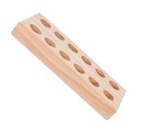SWOOMEY Organisateur d'Outils en Bois Support de Serrage, Rangement Compact pour Pinces de Bijoutier, pour Atelier de Fabrication de Bijoux et Loisirs