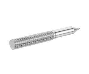 SWOOMEY Outil D'insertion pour Microdermal en Acier Inoxydable Argenté 7x0,9x0,9cm Design Ergonomique pour Placement Précis et Minimisation des Lésions Tissulaires en Body Art