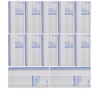 SWOOMEY Paquet à Vomissements Jetables en Papier Blanc Compact pour Mal des Transports, Grosse Capacité Lot de 100 Pièces pour Bus et Lieux Publics