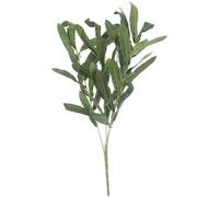 SWOOMEY Plante Simulée Olive Verte en Plastique, Branche Décorative Rustique pour Aménagement Décoratif Maison, 1pc pour Décoration Végétale et Fleurs