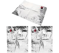 SWOOMEY Pochette à Vin Réutilisable 3pcs Valve à Charnière, Paquet de Rangement Pratique 10l en NY Vmpet PE, pour Activités en Plein Air et Usage Domestique