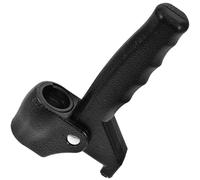 SWOOMEY Poignée de Canne Plastique Noire Stable, Accessoire D'assistance pour Canne de 22mm, pour Mobilité Réduite Après Chirurgie ou Blessure