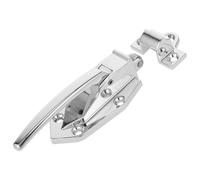 SWOOMEY Poignée de Porte Design Élégant pour Congélateur en Alliage de Zinc Argenté, Fixation par Vis Adaptée pour Four et Usage Domestique ou Commercial