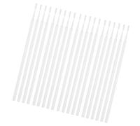 SWOOMEY Pollinisateur Manuel, Outil de Pollinisation Manuelle en Plastique Blanc 20 Pièces Pollinisation Précise pour Poivrons et Tomates, Activités Horticoles et Culture Maraîchère