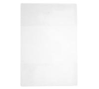 SWOOMEY Protège Agenda Scolaire en Pvc Transparent Couverture de Planificateur à Feuilles Mobiles Rechargeable, Étui de Lecture Minimaliste, Installation Facile et Protection