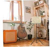 SWOOMEY Pupitre de Musique Pliable Multifonctionnel pour Lectures de Sutras Support Pratique pour Performances sur Scène