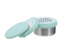 SWOOMEY Râpe Multifonction avec Lames en Acier Inoxydable Interchangeables, Design Bol Rond Stable et Base Antidérapante Utilisation Sûre Cuisine