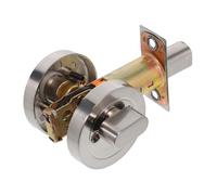 SWOOMEY Serrure à Pêne Dormant Cylindrique Ronde de Zinc Serrure Entrée avec Clé Résistance Corrosion pour Porte Intérieure et Chambre