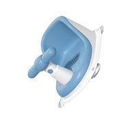 SWOOMEY Siège De Bain Pour Bébé Stable Et Léger Bleu Siège De Bain Ergonomique En Plastique Sûr Portable Adapté Bébé Pour Toilette Quotidienne Et Voyage