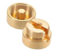 SWOOMEY Sourdine Laiton pour Contrôleur de Tonalité Wolf Accessoire Cylindrique Du Bruit sans Outils Facile à Installer Compatible Plupart des