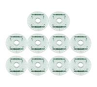 SWOOMEY Support à Fraisiers Grimpants 10 Pièces en Plastique Vert | Protège le Collet, Limite la Flexion Casse, pour Jardinage sur Pot et Fraisier