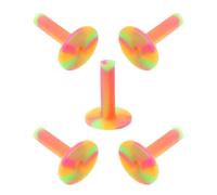 SWOOMEY Support de Tee de Golf en Caoutchouc Souple pour Balle, Lot de 5