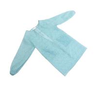SWOOMEY Tablier Imperméable Bleu à Manches Longues en Polyester, Cuisine et Nettoyage Domestique, Adapté aux Bars et Cafés, pour Adulte