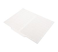 SWOOMEY Tapis Égouttoir à Vaisselle en Silicone Lavable 16.7X13 Pouces Résistant la Chaleur Cuisine Surface Antidérapante