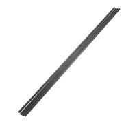 SWOOMEY Tiges Solides Construction Résistante aux Intempéries Lot de 4 en Fibre de Carbone Noire 5mm X 400mm pour Réparation de Ailes de Cerf-volant et Quadricoptère pour Projets Créatifs