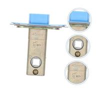 SWOOMEY Verrou de Porte Acier Inoxydable avec Pêne Dormant Tubulaire Serrure de Salle de Bain Silencieuse Aluminium Modèle pour Sécurité Intérieure et Extérieure