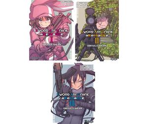 Sword Art Online Alternative Gun Gale Online Pack 2 = 3 - Kent Kawahara - Ototo - Coffret - Manga