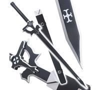 Sword Art Online Epee Elucidator en Bois Sabre Kirito Epee + Fourreau