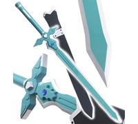 REPLIKSWORD Sword Art Online Epee en Bois Lame en Bois Epee Repulser en Bois Sabre Kirito Epee SAO + Fourreau