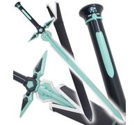 Sword Art Online Epee Tranchante Kirito Dark Repulser V1 + Fourreau en Bois Repliksword