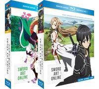 Sword Art Online - Intégrale (Arc 1 Et 2) - Pack 2 Coffrets Blu-Ray