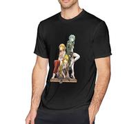 Sword Art Online Men's Short Sleeve T-Shirt, Classic Sword Art Online Adult Tee Shirt Manches Courtes(XX-Large)