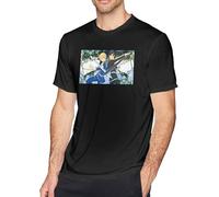 Sword Art Online New Summer Slim Short Sleeve Retro Fashion 3D Printed T-Shirt Manches Courtes(X-Large)