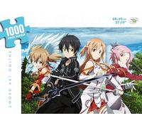 Ynnis Éditions Puzzle Sword Art Online – 1000 pièces, 68×49 cm – Jeu de patience et de réflexion