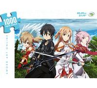 Sword Art Online / Puzzle 1000 pièces / Jeu de Patience et de Réflexion / 68x49 cm - Collectif - Ynnis Editions - Jeux livres objets