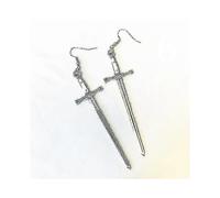 Sword Earrings Silver Color Classic Eardrop All Kinds Of Big Sword Fashion Jewellery