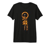 Sword of Ghost Samurai en Retro Guerrier Bushido Japonais T-Shirt Haut de Gamme