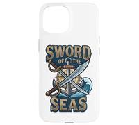 Sword of The Seas Ancre de Pirate Jolly Nautical Roger Coque pour iPhone 15