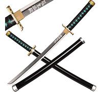 Sword Valley Anime Cosplay épée en Bois, épée de Tueur de démons 78cm épée en Bois -Tokitou Muichirou