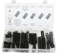 Swordfish 32030 Assortiment de ressorts de compression en acier avec finition oxyde Noir 114 pois