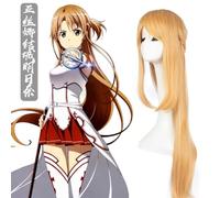 Swords Arts Yuuki Asuna Cheveux Synthétiques Anime Cosplay Perruque Perruques Synthétiques Fille Femmes Hommes Perruques