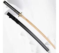Swords de samurai en bambou,pratique des arts martiaux de Kendo,katana japonais avec galerie de bois,accessoires de photographie de cosplay,épée en bois faite à la main,une variété de styles à choisir