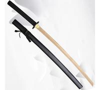 Swords de samurai en bambou,pratique des arts martiaux de Kendo,katana japonais avec galerie de bois,accessoires de photographie de cosplay,épée en bois faite à la main,une variété de styles à choisir