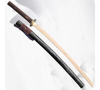 Swords de samurai en bambou,pratique des arts martiaux de Kendo,katana japonais avec galerie de bois,accessoires de photographie de cosplay,épée en bois faite à la main,une variété de styles à choisir